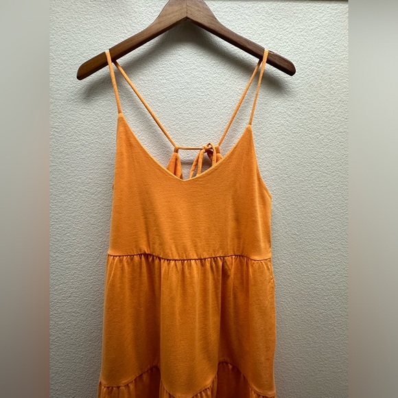 New Old Navy Tie-Back Midi Dress - Picture 2 of 9